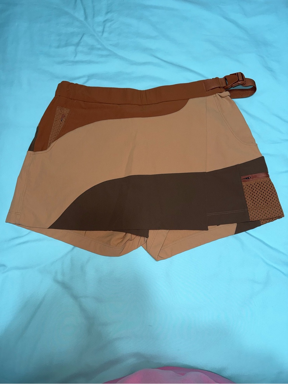 Outdoor Voices Brown hiking skort; worn once!